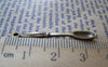 Accessories - 10 Pcs Of Antique Bronze Spoon Charms Pendants 6.5x35mm A1430