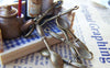 Accessories - 10 Pcs Of Antique Bronze Spoon Charms Pendants 6.5x35mm A1430