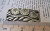 Accessories - 10 Pcs Of Antique Bronze Three Owl On Tree Rectangular Connectors Charms 20x38mm A105