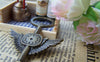 Accessories - 10 Pcs Of Antique Bronze Time Machine Clock Key Pendants 45x75mm A187