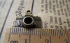 Accessories - 10 Pcs Of Antique Bronze Tiny Camera Charms 15x15mm A1788