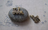 Accessories - 10 Pcs Of Antique Bronze Train Charms 14x22mm A5076
