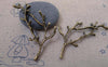 Accessories - 10 Pcs Of Antique Bronze Tree Branch Connectors Charms 30x52mm A7391
