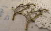 Accessories - 10 Pcs Of Antique Bronze Tree Branch Connectors Charms 30x52mm A7391