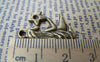 Accessories - 10 Pcs Of Antique Bronze Virgin Constellation Charms Pendants 15x23mm A4423