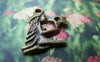 Accessories - 10 Pcs Of Antique Bronze Virgin Constellation Charms Pendants 15x23mm A4423