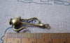 Accessories - 10 Pcs Of Antique Bronze Wine Pot Charms Pendants 13x28mm A4971