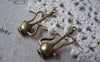 Accessories - 10 Pcs Of Antique Bronze Wine Pot Charms Pendants 13x28mm A4971