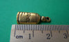 Accessories - 10 Pcs Of Antique Gold Alcohol Wine Bottle Charms Pendants 10x23mm A1368