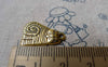 Accessories - 10 Pcs Of Antique Gold Kitten Cat Charms 14x20mm A6825