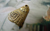 Accessories - 10 Pcs Of Antique Gold Kitten Cat Charms 14x20mm A6825
