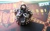 Accessories - 10 Pcs Of Antique Silver 3D Crown Charms 12x13mm A1361