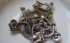 Accessories - 10 Pcs Of Antique Silver 3D Motorcycle Motor Scooter Charms 22mm A5782