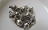 Accessories - 10 Pcs Of Antique Silver 3D Pineal Pinecones Connectors Charms 10x17mm A6625