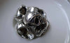 Accessories - 10 Pcs Of Antique Silver 3D Pirate Skull Beads 12x14x20mm A7762