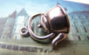 Accessories - 10 Pcs Of Antique Silver 3D Tea Kettle Tea Pot Charms 17x19mm A1293