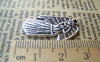Accessories - 10 Pcs Of Antique Silver Angel Charms 18x29mm A1523