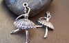 Accessories - 10 Pcs Of Antique Silver Ballet Girl Dancer Pendant Charms 21x37mm A1536