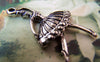 Accessories - 10 Pcs Of Antique Silver Ballet Girl Dancer Pendant Charms 21x37mm A1536