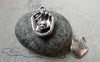 Accessories - 10 Pcs Of Antique Silver Baseball Glove Baseball Mitt Charms 15x20mm A6278