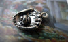 Accessories - 10 Pcs Of Antique Silver Baseball Glove Baseball Mitt Charms 15x20mm A6278