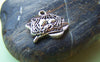 Accessories - 10 Pcs Of Antique Silver Bird Eggs In The Nest Charms 16x19mm A808