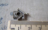 Accessories - 10 Pcs Of Antique Silver Bird On The House Charms Pendnat 14x17mm A5408