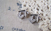 Accessories - 10 Pcs Of Antique Silver Bird On The House Charms Pendnat 14x17mm A5408