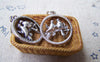 Accessories - 10 Pcs Of Antique Silver Bird Ring Charms 22mm A817