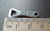 Accessories - 10 Pcs Of Antique Silver Bottle Opener Charms 10x27mm A1384