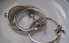 Accessories - 10 Pcs Of Antique Silver Bow Tie Ring Charms 29mm A5729