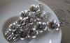 Accessories - 10 Pcs Of Antique Silver Chinese Plum Blossom Flower Charms Pendants 15x57mm A3599
