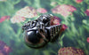 Accessories - 10 Pcs Of Antique Silver Christmas Snowman Charms 14x18mm A1525