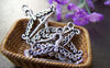 Accessories - 10 Pcs Of Antique Silver Clothes Coat Hanger Charms 16x23mm A3457