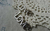 Accessories - 10 Pcs Of Antique Silver Curved Bracelet Connector Charms 15x41mm A5680