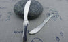 Accessories - 10 Pcs Of Antique Silver Dinner Knife Charms 6x54mm A860