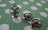 Accessories - 10 Pcs Of Antique Silver Electric Fan Charms 11x15mm A878