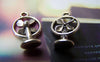 Accessories - 10 Pcs Of Antique Silver Electric Fan Charms 11x15mm A878