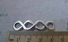 Accessories - 10 Pcs Of Antique Silver Figure 8 Connector Charms 10x44mm A7748