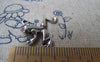 Accessories - 10 Pcs Of Antique Silver Filigree Leaping Frog Charms 17x20mm A1155