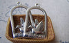 Accessories - 10 Pcs Of Antique Silver Filigree Peace Bird Charms 20x35mm A4942