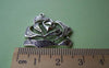 Accessories - 10 Pcs Of Antique Silver Filigree Rose Flower Charms 29x30mm A963