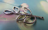 Accessories - 10 Pcs Of Antique Silver Filigree Tree Leaf Connector Charms 18x37mm A1090