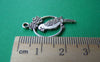 Accessories - 10 Pcs Of Antique Silver Flower Parrot Ring Charms 15x28mm A820