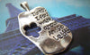 Accessories - 10 Pcs Of Antique Silver Fruit Apple Charms Pendants 20x39mm A1348