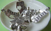 Accessories - 10 Pcs Of Antique Silver Fruit Apple Charms Pendants 20x39mm A1348
