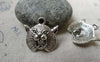 Accessories - 10 Pcs Of Antique Silver Grizzly Bear Charms Pendants 17x20mm A5989