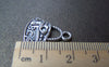 Accessories - 10 Pcs Of Antique Silver Handbag Charms Pendants 17x21mm A1326