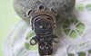 Accessories - 10 Pcs Of Antique Silver Happy Girl Charms Double Sided 25mm A1527