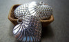 Accessories - 10 Pcs Of Antique Silver Heart Charms Pendants 21x23mm A912